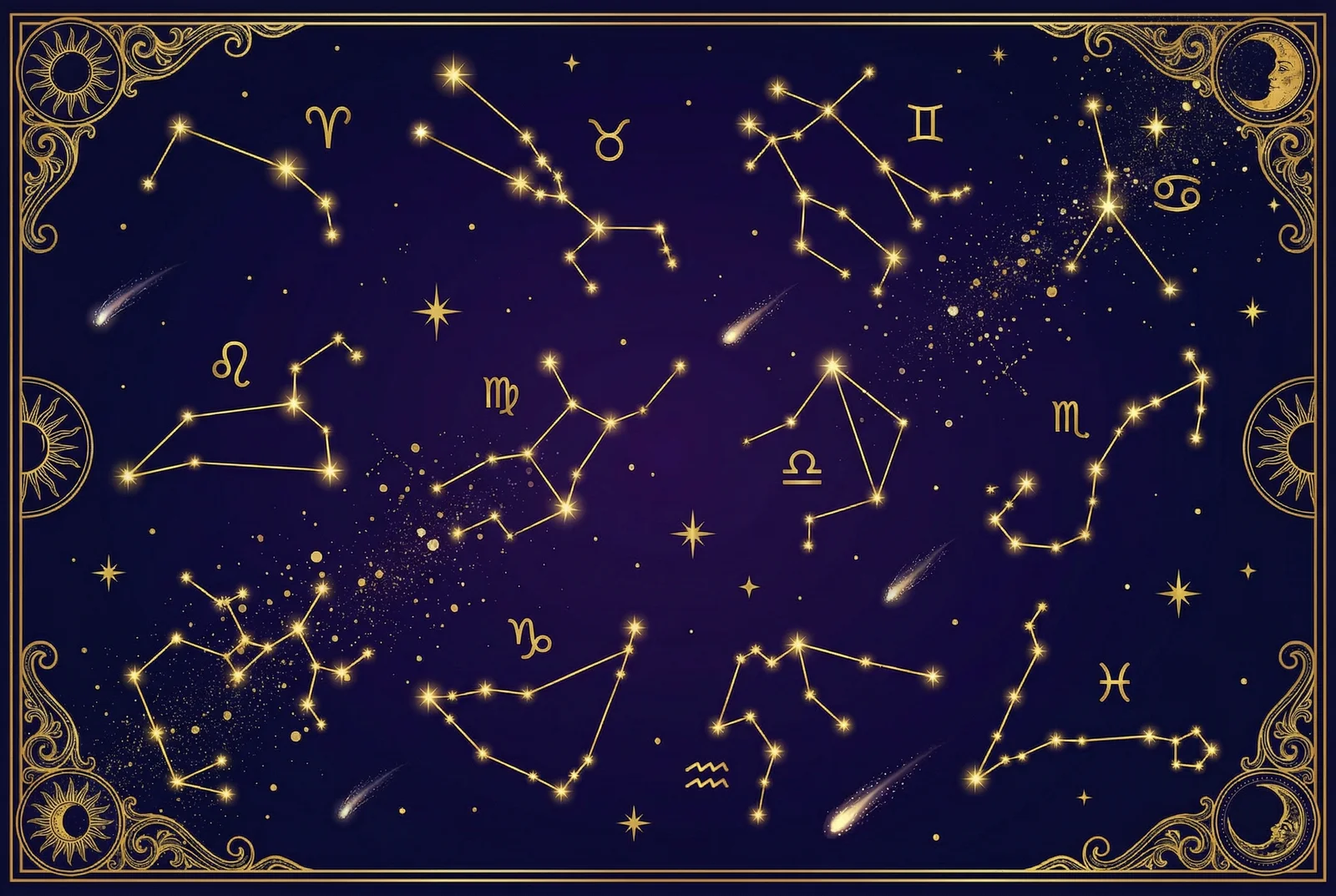 星盘宫位系统示意图 - 极速飞艇